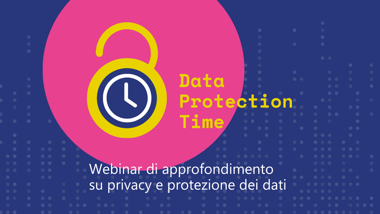 ciclo webinar data protection time